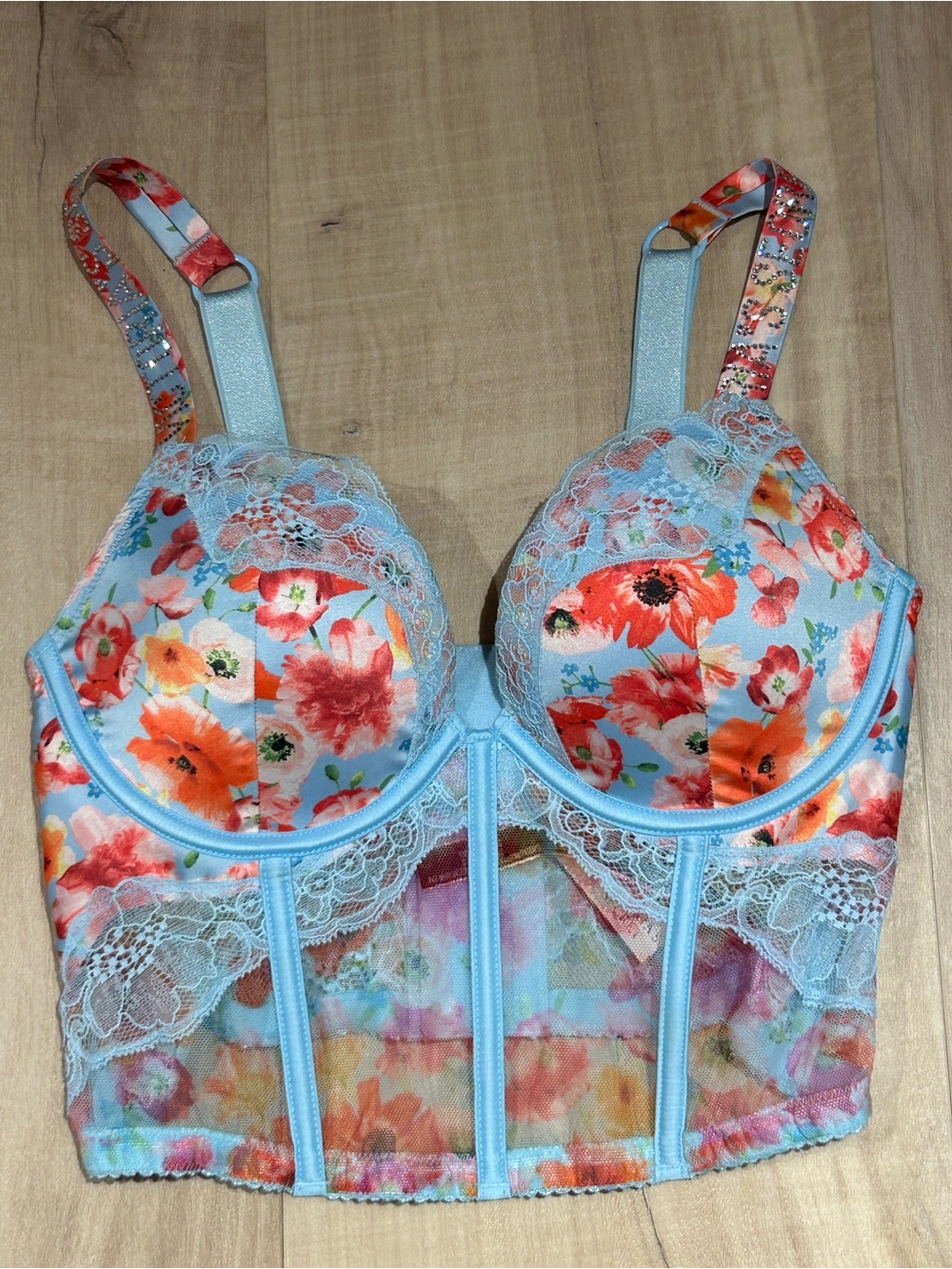 Victoria's Secret Floral Lace Corset